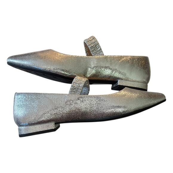 Kelly & Katie Silver Alston Slip On Pointed Toe Shoe Size 9.5 - Picture 6 of 8